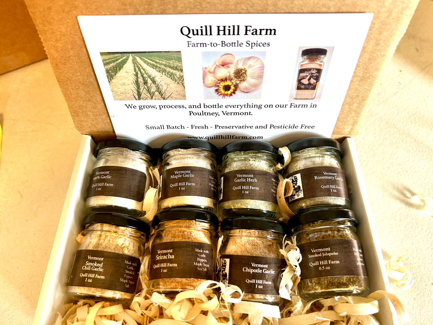 Large gift box small powders