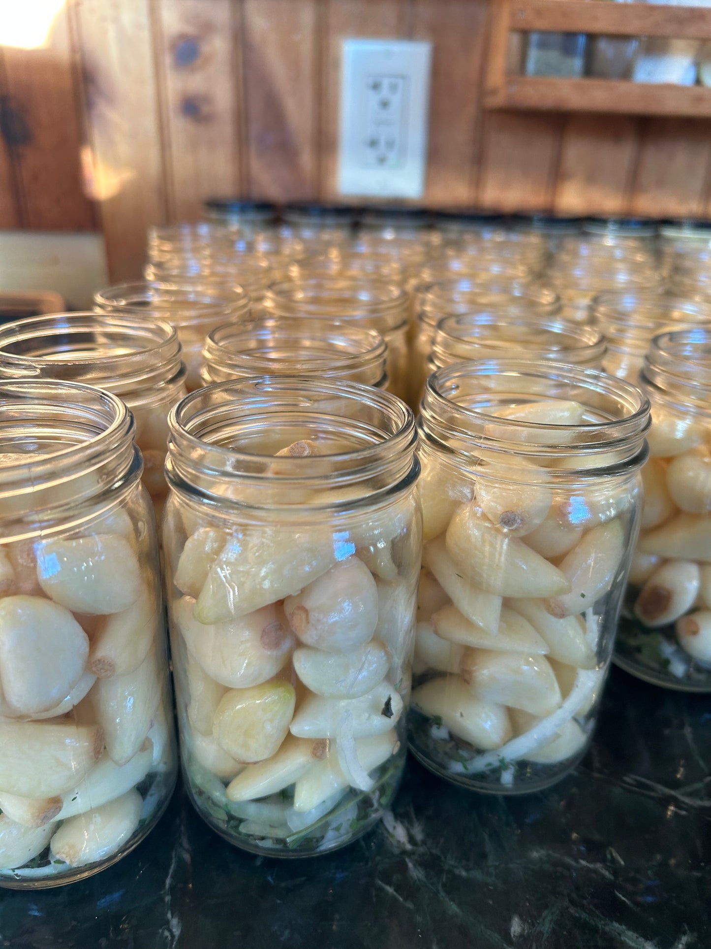 Pickled Garlic- Sweet Herb
