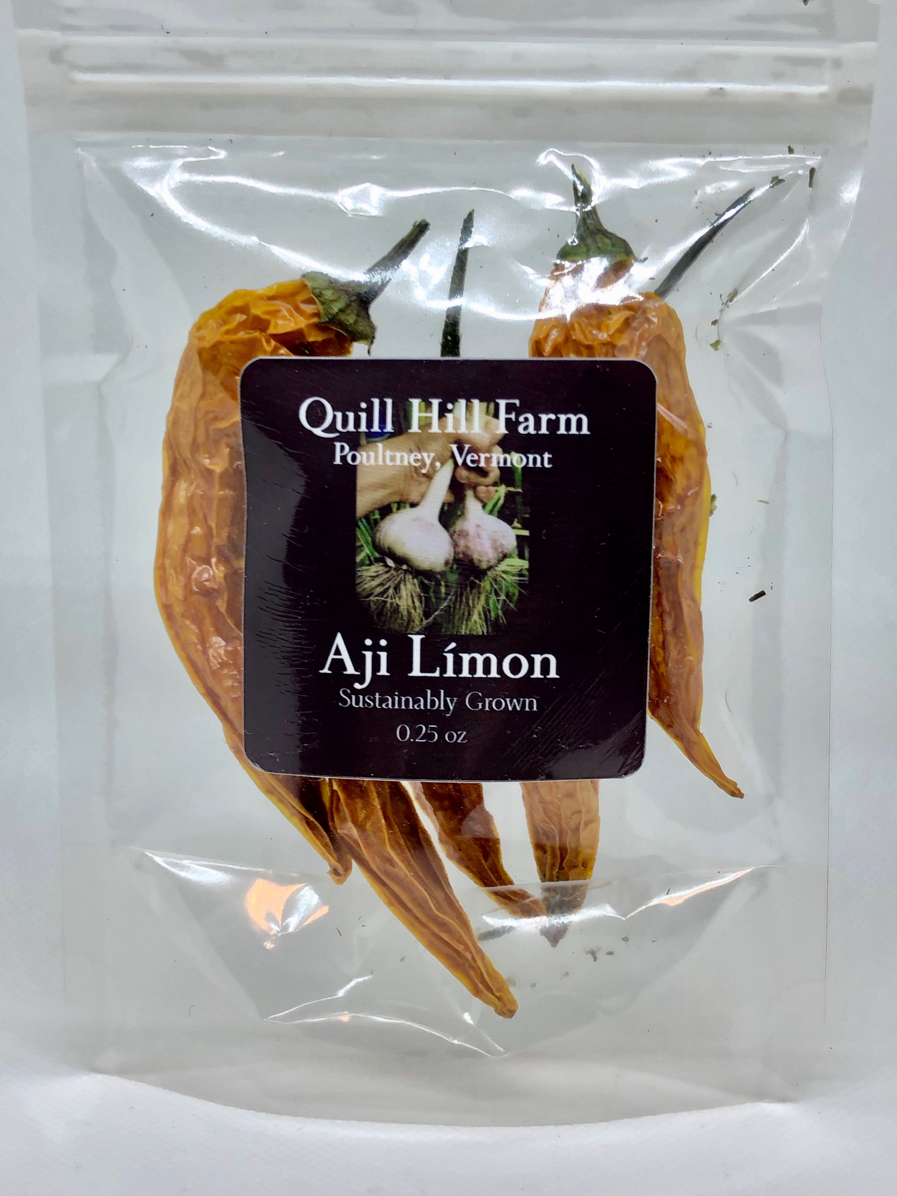 Organic Aji Limon Peppers – Quill Hill Farm