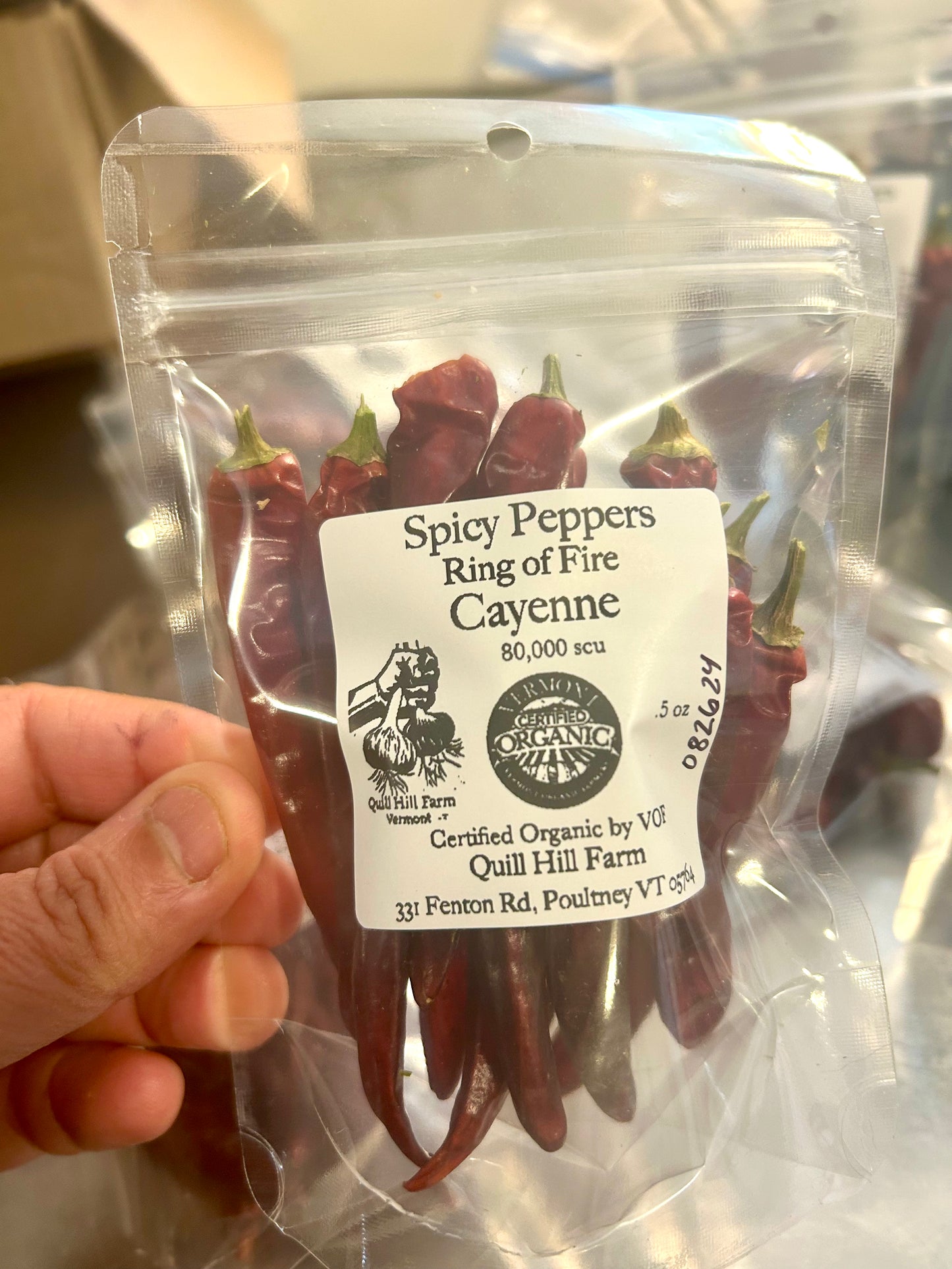 Ring of Fire Cayenne- Certified Organic