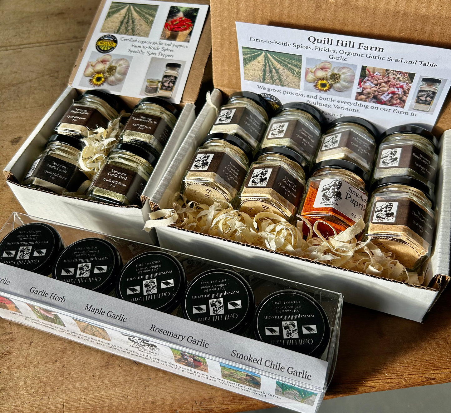 Farm gift set, 5 small jars
