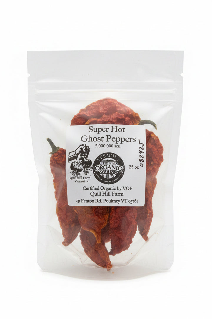 Ghost Peppers- Certified Organic