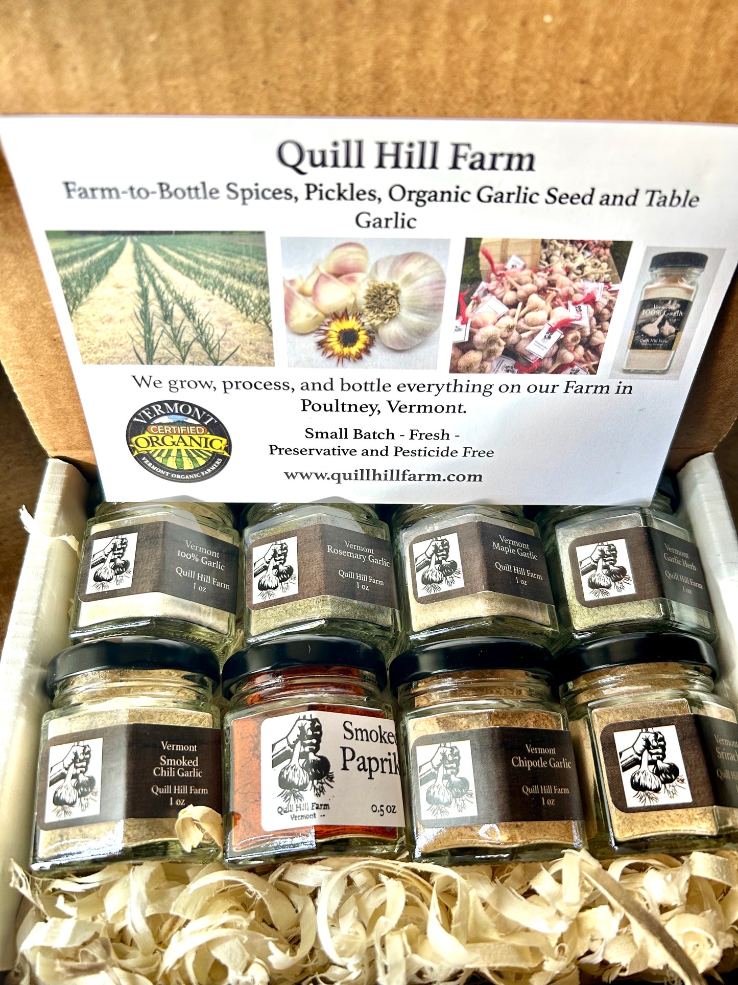 Large gift box small powders