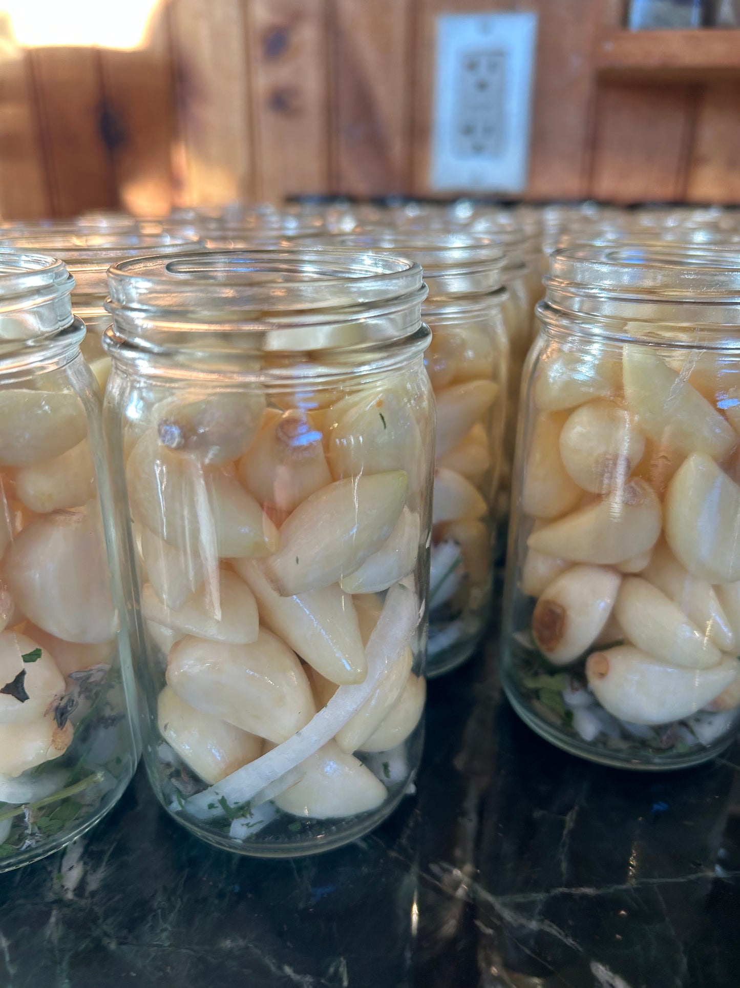 Pickled Garlic- Sweet Herb